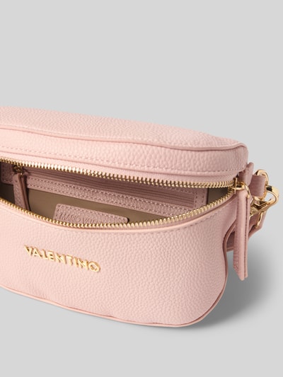 VALENTINO BAGS Bauchtasche mit Logo-Applikation Modell 'Miramar' Rosa 4