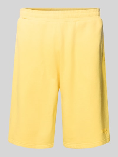 REVIEW Shorts mit elastischem Bund Pastellgelb 2