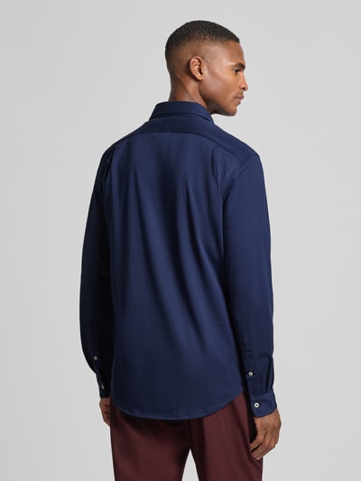 Polo Ralph Lauren Regular fit vrijetijdsoverhemd met logostitching, model 'Estate' Marineblauw - 5