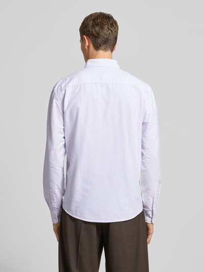 MCNEAL Freizeithemd mit Knopfleiste Violett 5