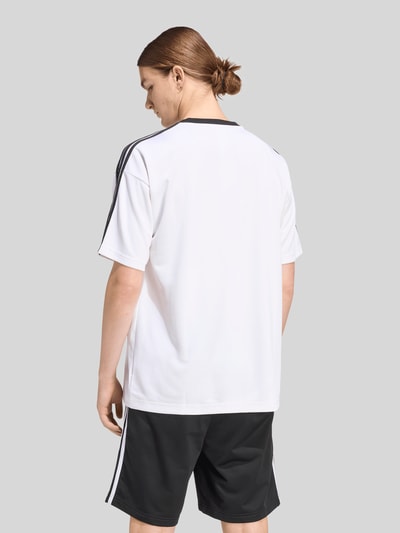 adidas Originals Relaxed Fit T-Shirt Trikot  Weiss 5