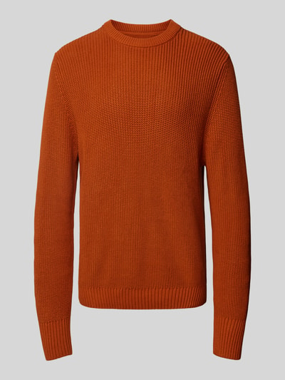 MCNEAL Gebreide pullover met ronde hals Koper - 2