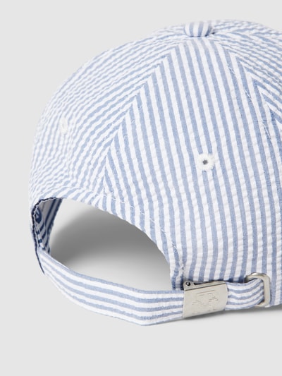 Tommy Hilfiger Cap mit Streifenmuster Modell 'ICONIC' Hellblau 3