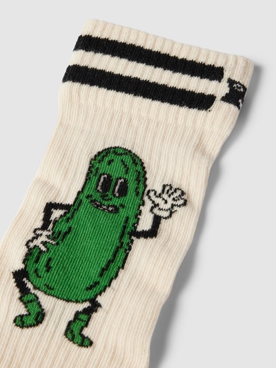 Happy Socks Sokken met motiefprint, model 'Pickles' Offwhite - 2