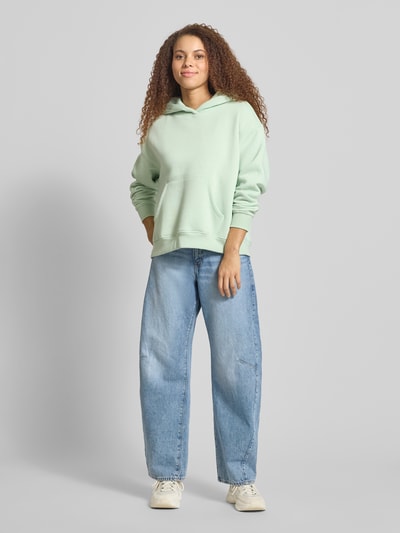 ONLY Relaxed Fit Hoodie mit Baumwoll-Anteil Modell 'ADELE' Schilf 1