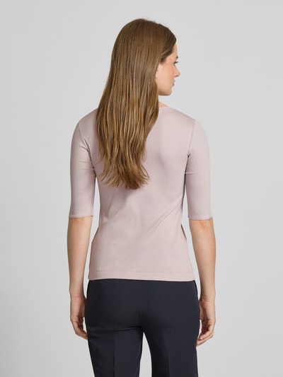 Marc Cain T-shirt van katoenmix met logo-applicatie Kit - 5