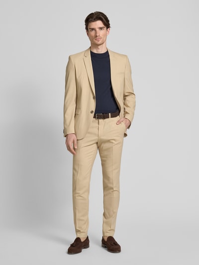 HUGO Slim Fit 2-Knopf-Sakko mit Pattentaschen Modell 'Arti232X' Beige 1