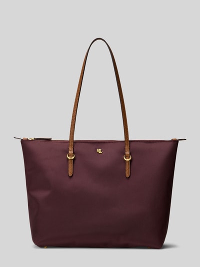 Lauren Ralph Lauren Henkeltasche mit Logo-Detail Modell 'KEATON' Bordeaux 2