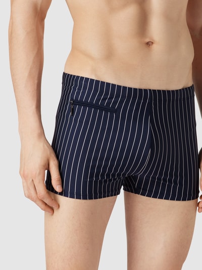 Schiesser Badehose mit verschließbarer Tasche Marine 3