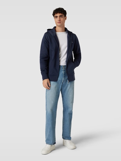 Gant Sweatjack met capuchon Marineblauw - 1