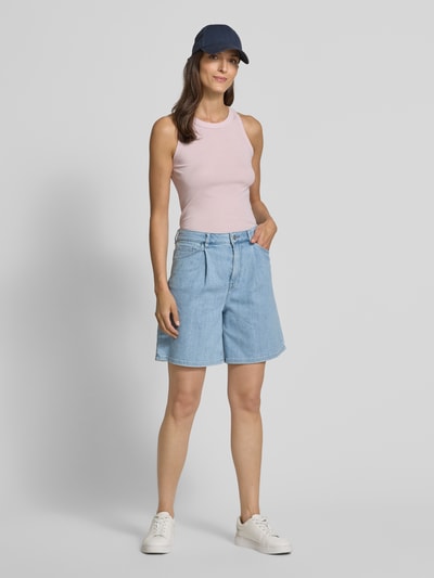 Marc O'Polo Slim fit tanktop van puur katoen Lavendel - 1