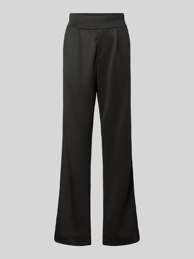 RHUDE High Waist Sweathose mit Bundfalten Black 1