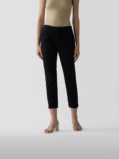 Nili Lotan Low Rise Jeans im Slim Fit Marineblau 4