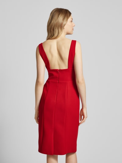 TROYDEN COLLECTION Mini-jurk met hartvormige hals Rood - 5