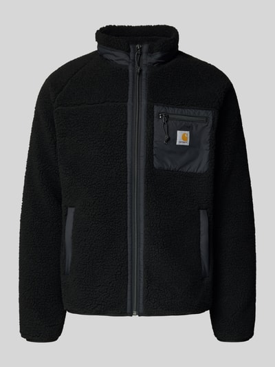 Carhartt Work In Progress Fleecejacke mit Brusttasche Modell 'PRENTIS LINER' Black 2
