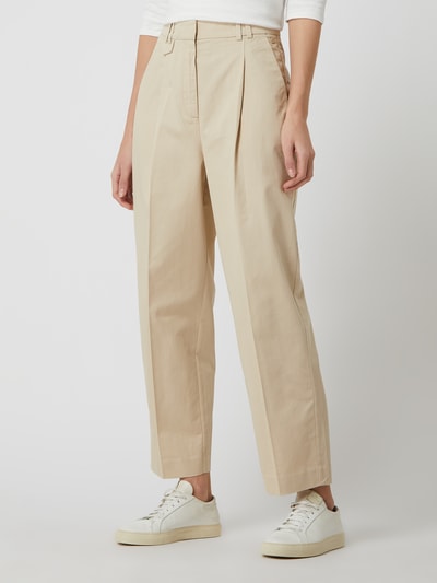 Marc O'Polo Denim Bundfaltenhose aus Lyocellmischung  Sand 4