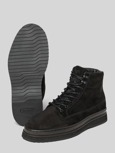 Gant Boots met vetersluiting, model 'Blistown' Zwart - 4