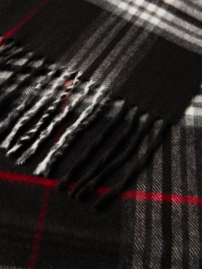 Fraas Schal mit Ausfransungen Black 2