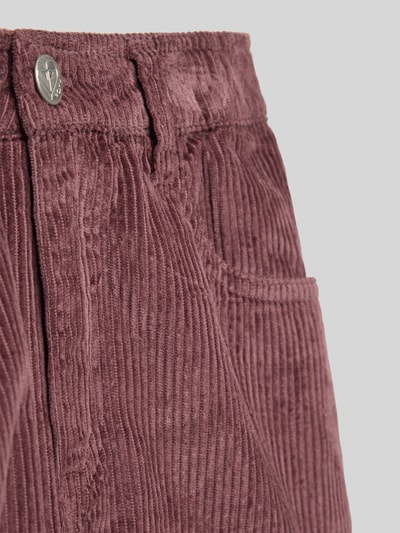 Roxy Cordrock mit Eingrifftaschen Modell 'RAINFALL' Pflaume 2