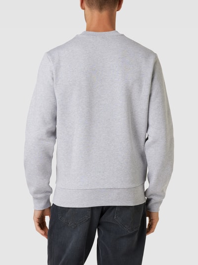 Lacoste Sweatshirt mit Label-Patch Hellgrau 5