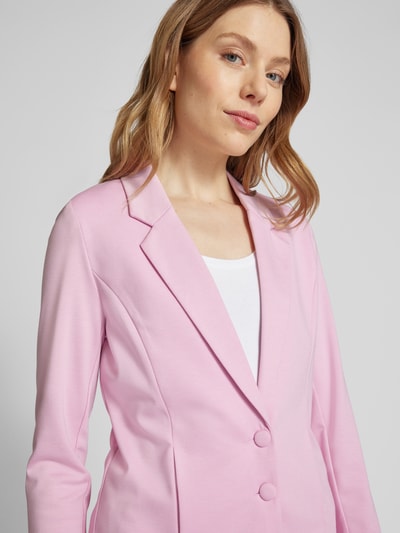 FREE/QUENT Blazer mit 2-Knopf-Leiste und Viskose-Anteil Modell 'NANNI' Pink 3