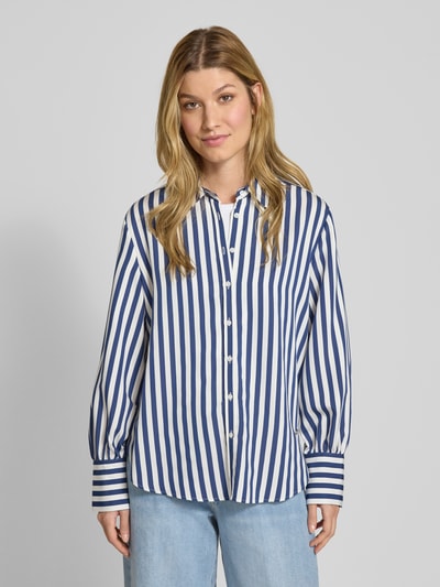 Brax Regular Fit Hemdbluse mit Sportmanschetten Modell 'Vic' Marine 4