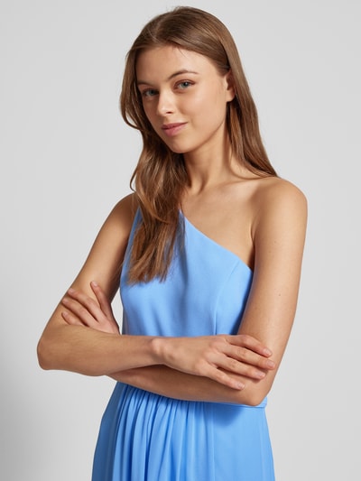 Adrianna Papell Avondjurk met one shoulder-band Lichtblauw - 3