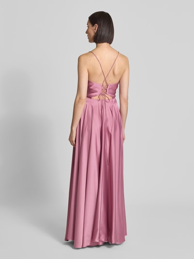 Hey Kyla Abendkleid mit rückseitiger Schnürung Pink 5