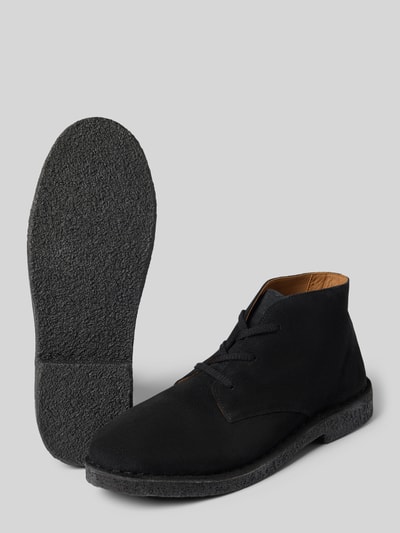 SELECTED HOMME Boots aus Rindsvelours Modell 'RICCO' Black 4