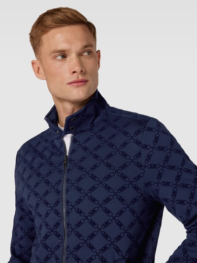 Michael Kors Sweatjacke mit Stehkragen Modell 