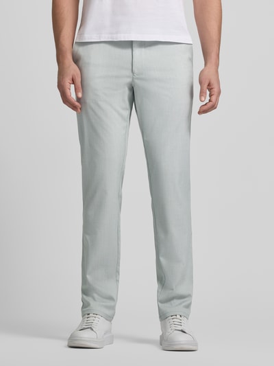 Christian Berg Men Regular Fit Stoffhose mit französischen Eingrifftaschen Mint 4