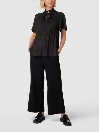 Lauren Ralph Lauren Blouseshirt met plissévouwen Zwart - 1