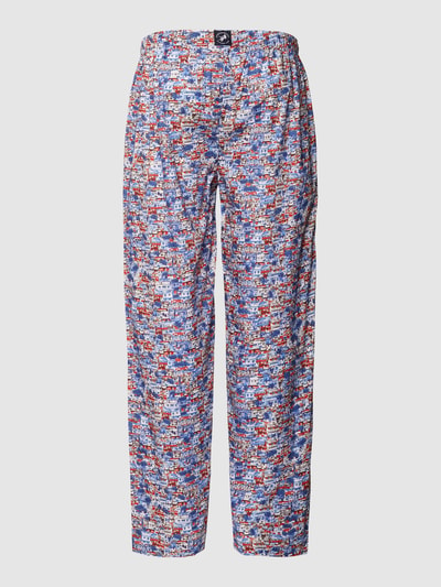 A Fish Named Fred Pyjama-Hose aus Baumwolle mit Allover-Print Hellblau 3