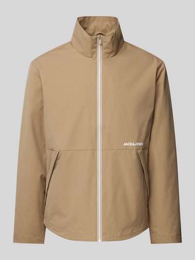 Jack & Jones Jacke mit Stehkragen Modell 'ADAM' Beige 2