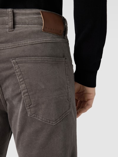 bugatti Cordhose im 5-Pocket-Design Hellgrau 3