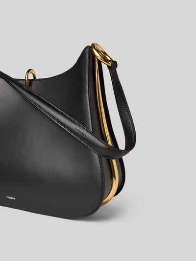 Rabanne Hand Bag mit Logo-Prägung Black 3