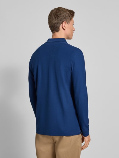 Fynch-Hatton Regular fit poloshirt met logostitching Donkerblauw - 5