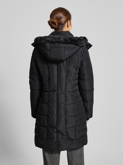 Jake*s Collection Steppmantel mit Zweiwege-Reißverschluss Black 5