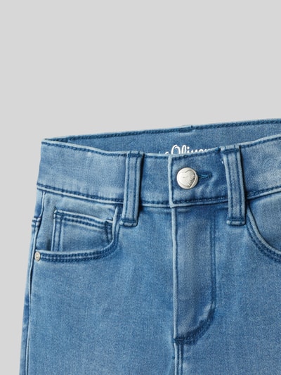 s.Oliver RED LABEL Jeansy z szeroką nogawką z mieszanki bawełny Niebieski 2