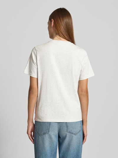 Scotch & Soda T-Shirt mit Motiv-Print Hellgrau 5