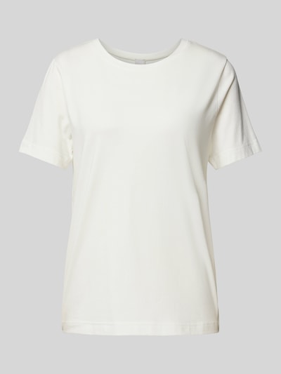 Mey T-shirt met ronde hals Offwhite - 2