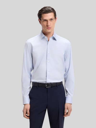 BOSS Regular Fit Businesshemd aus Baumwoll-Mix Bleu 4
