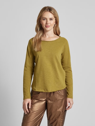 Smith and Soul Longsleeve met ronde hals Olijfgroen - 4