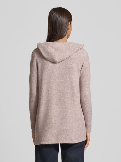 Vero Moda Regular fit gebreid jack met capuchon, model 'DOFFY' Lichtroze - 5
