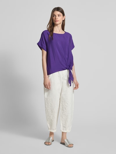 Christian Berg Woman Blouseshirt met ronde hals Paars - 1