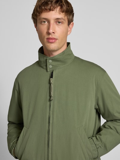 Marc O'Polo Denim Bluzon o kroju regular fit z mieszanki bawełny Khaki 3