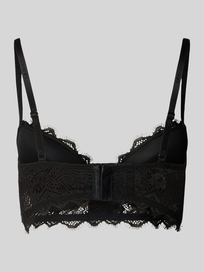 HUGO Schalen-BH mit Spitzenbesatz Modell 'RED LABEL' Black 3