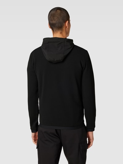 EA7 Emporio Armani Sweatjacke mit Label-Patch Black 5