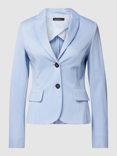 Marc Cain Blazer aus Viskose-Mix mit Stretch-Anteil mit Pattentaschen Sky 2