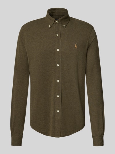 Polo Ralph Lauren Regular fit vrijetijdsoverhemd met button-downkraag Olijfgroen - 2